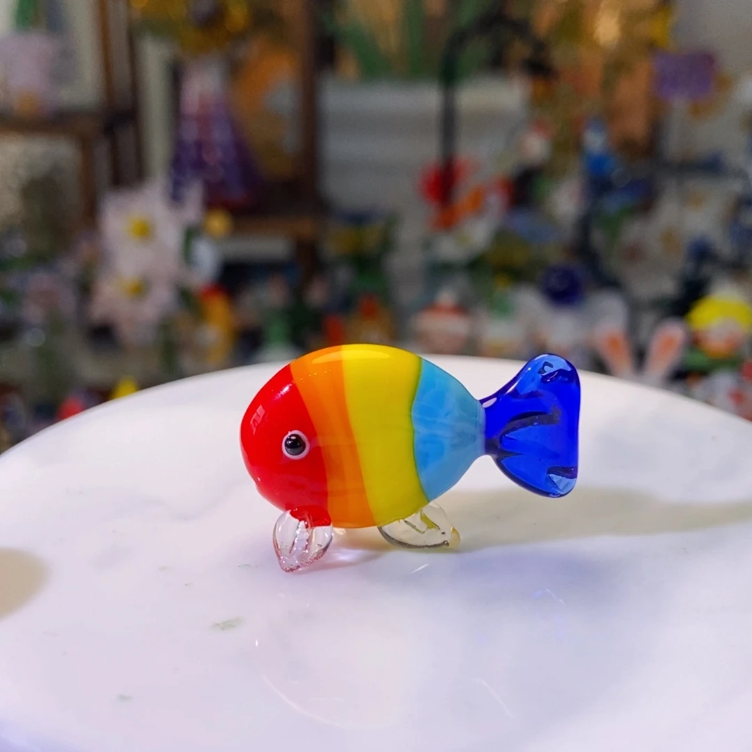 手工艺品琉璃彩虹鱼
