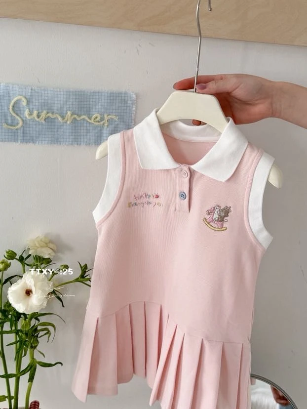 【新疆包邮】夏季新款木马小熊Polo裙T236