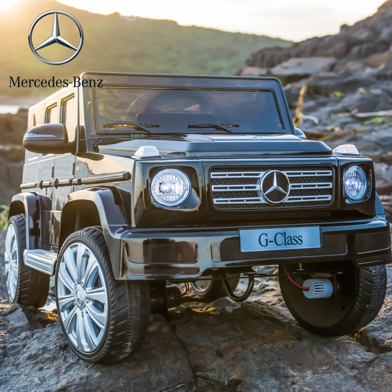 奔驰大G儿童电动车四轮四驱可坐人遥控越野电动车宝宝玩具车童车