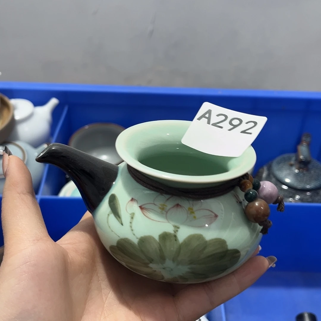瓷片茶摆件工艺品摆件666