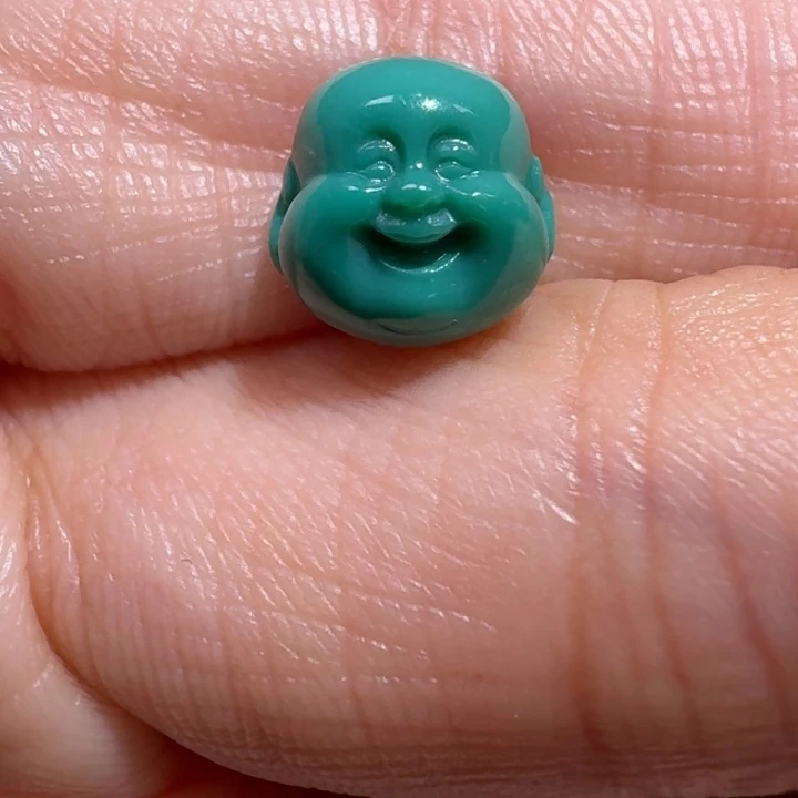 夜***熊绿松石未镶嵌配饰