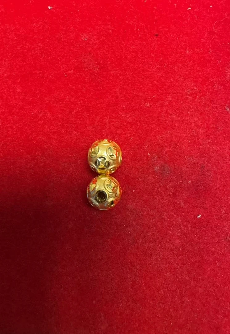 1。94g黄金足金999转运珠