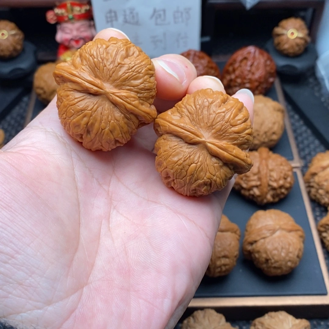 文玩核桃手串41尺元宝