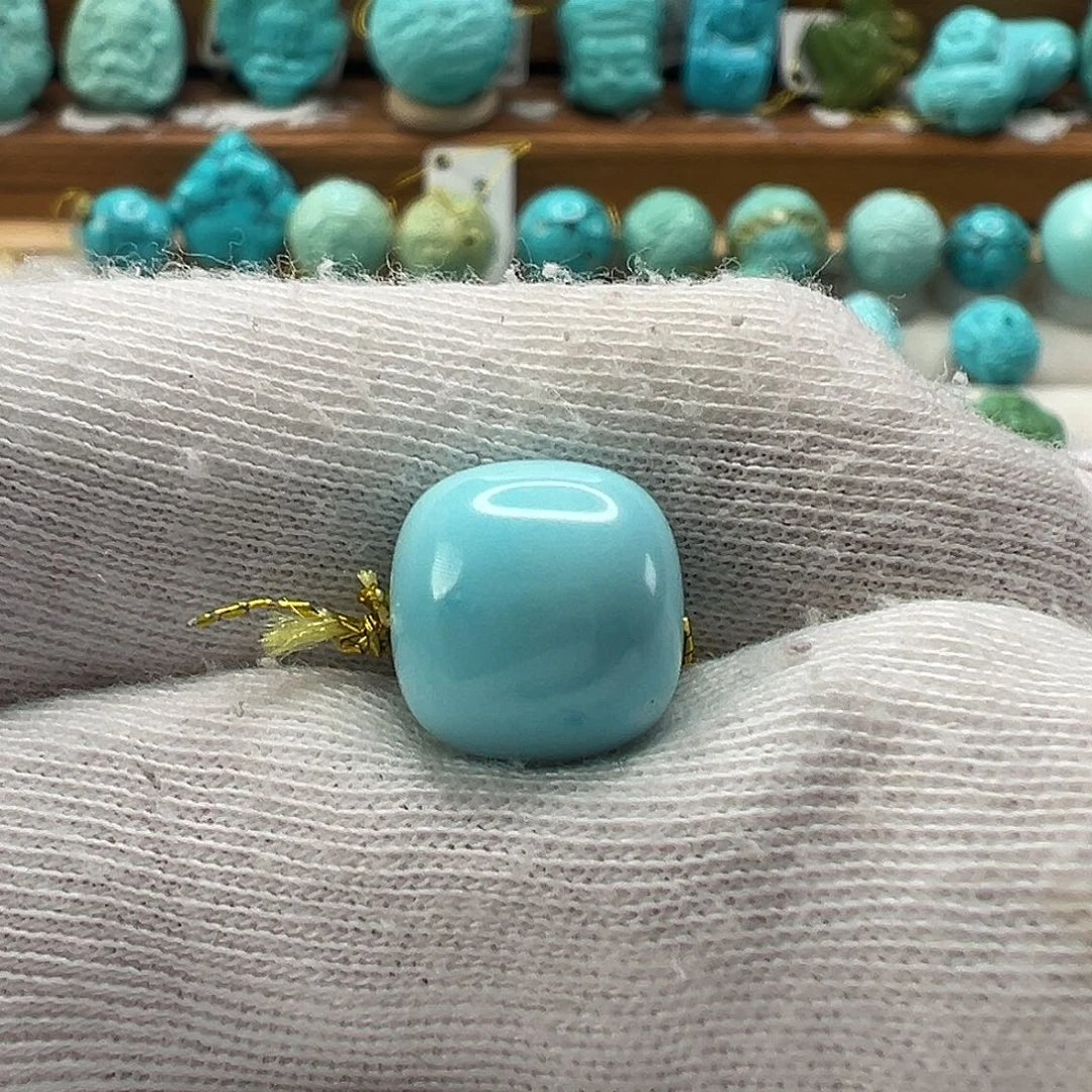 绿松石老型珠 未镶嵌