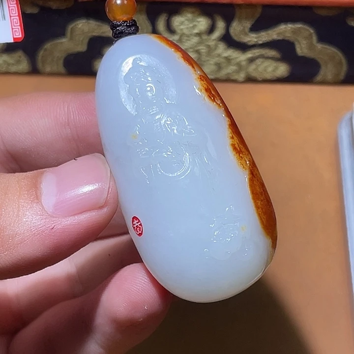 甲***文颈饰未镶嵌和田玉CC
