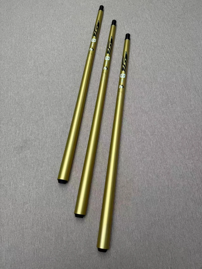 SJM台球杆轰炸机分体黑科技碳纤维冲杆开球杆中式黑八九球杆比赛