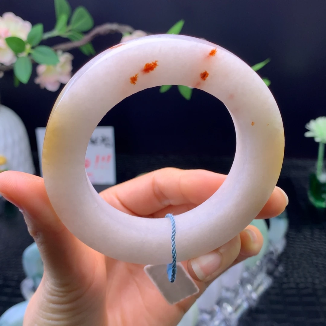 定制翡翠未镶嵌手镯58-72