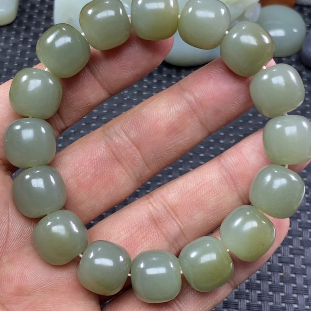 和田玉手链未镶嵌