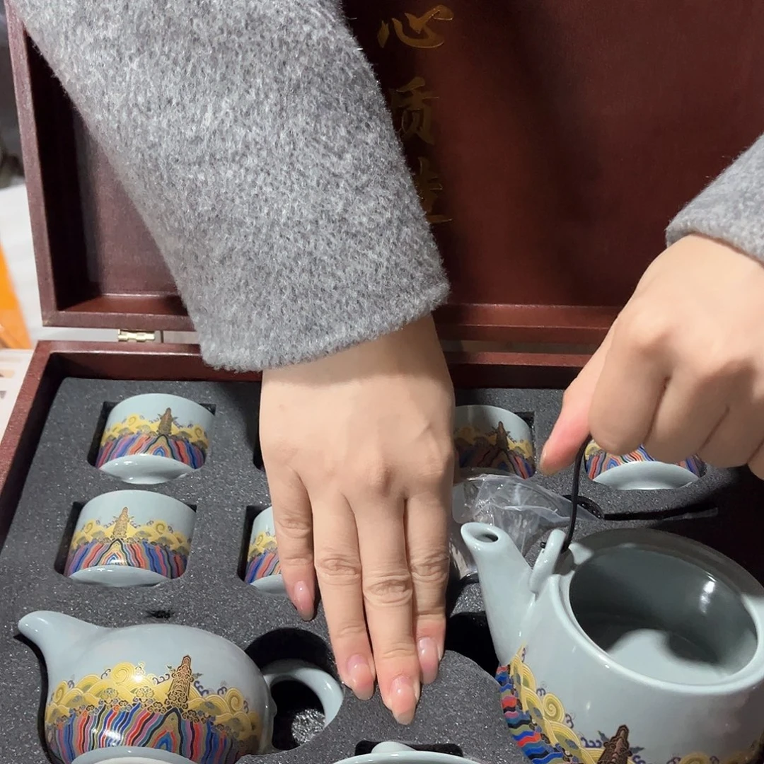 茶具礼盒套装摆件等等