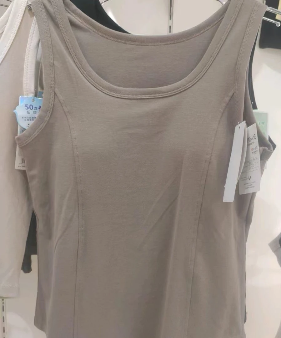 时尚女装宽带背心2516