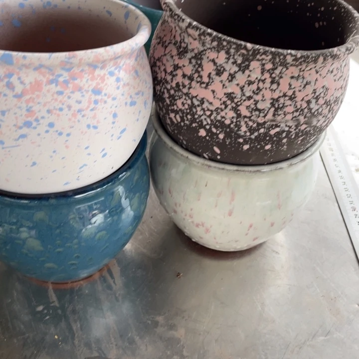 紫砂花盆高13口15