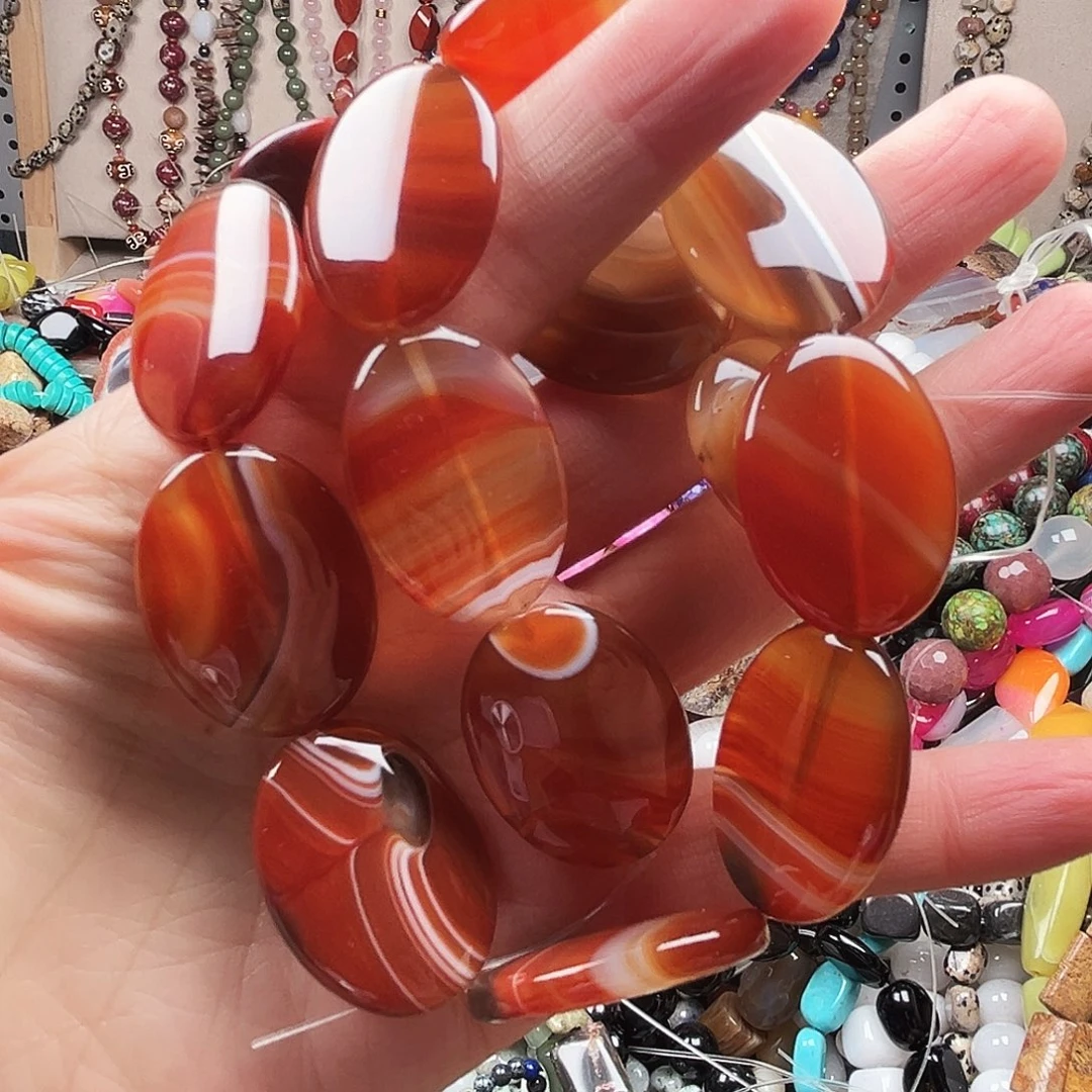 玛瑙/玉髓未镶嵌珠宝半成品玛瑙