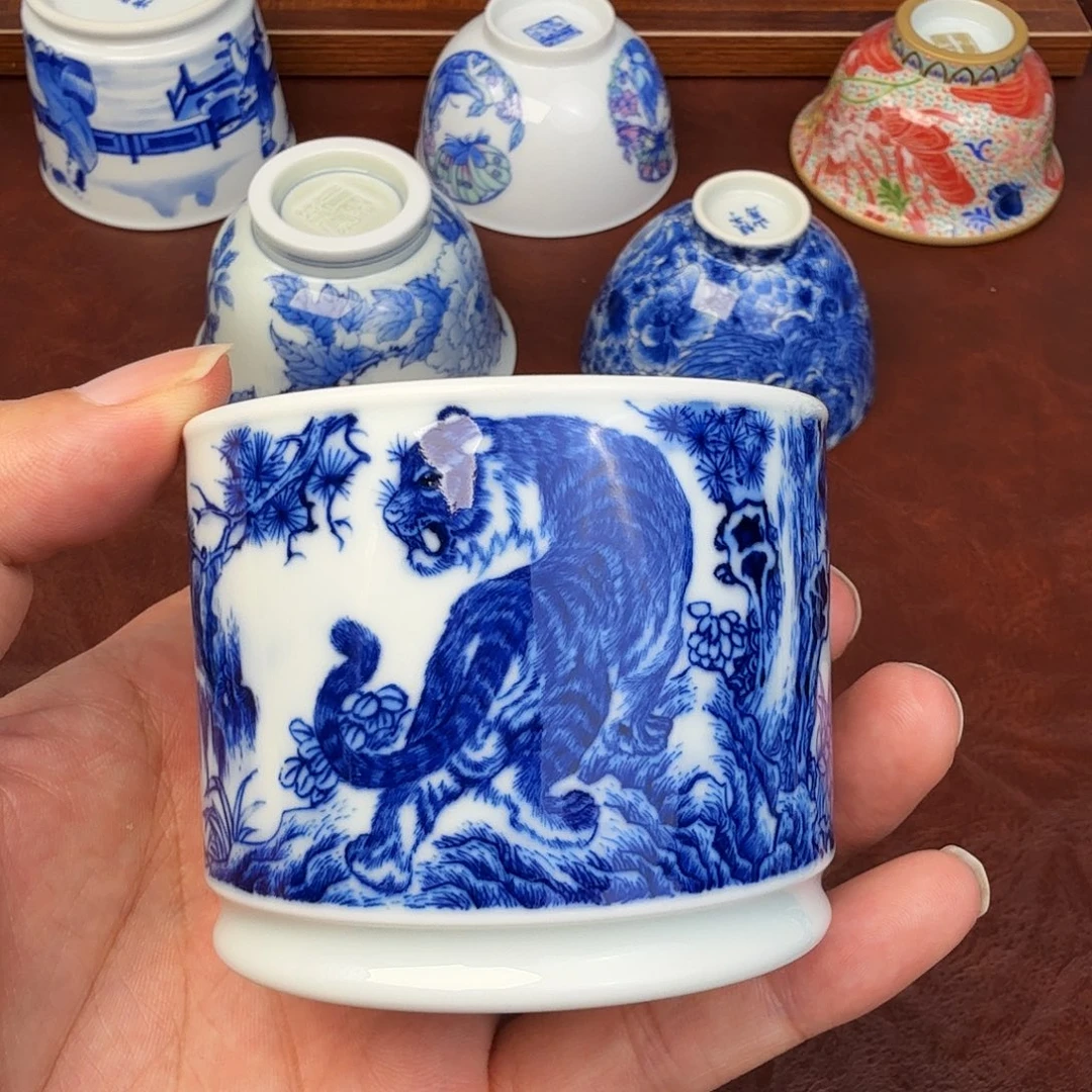 十***&现代景德镇全手绘茶具