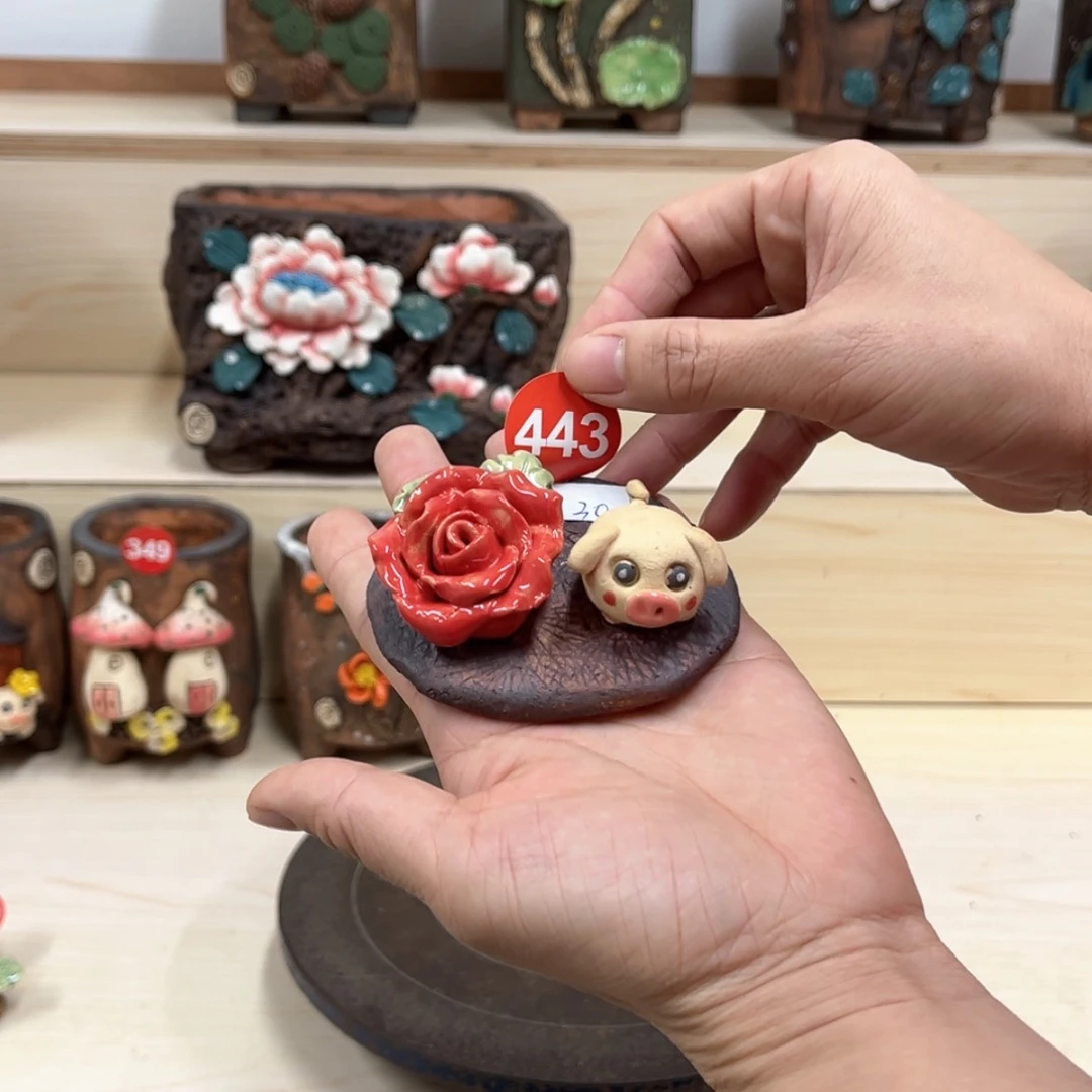 【闪购商品】紫砂花盆443号%%%%%%%%