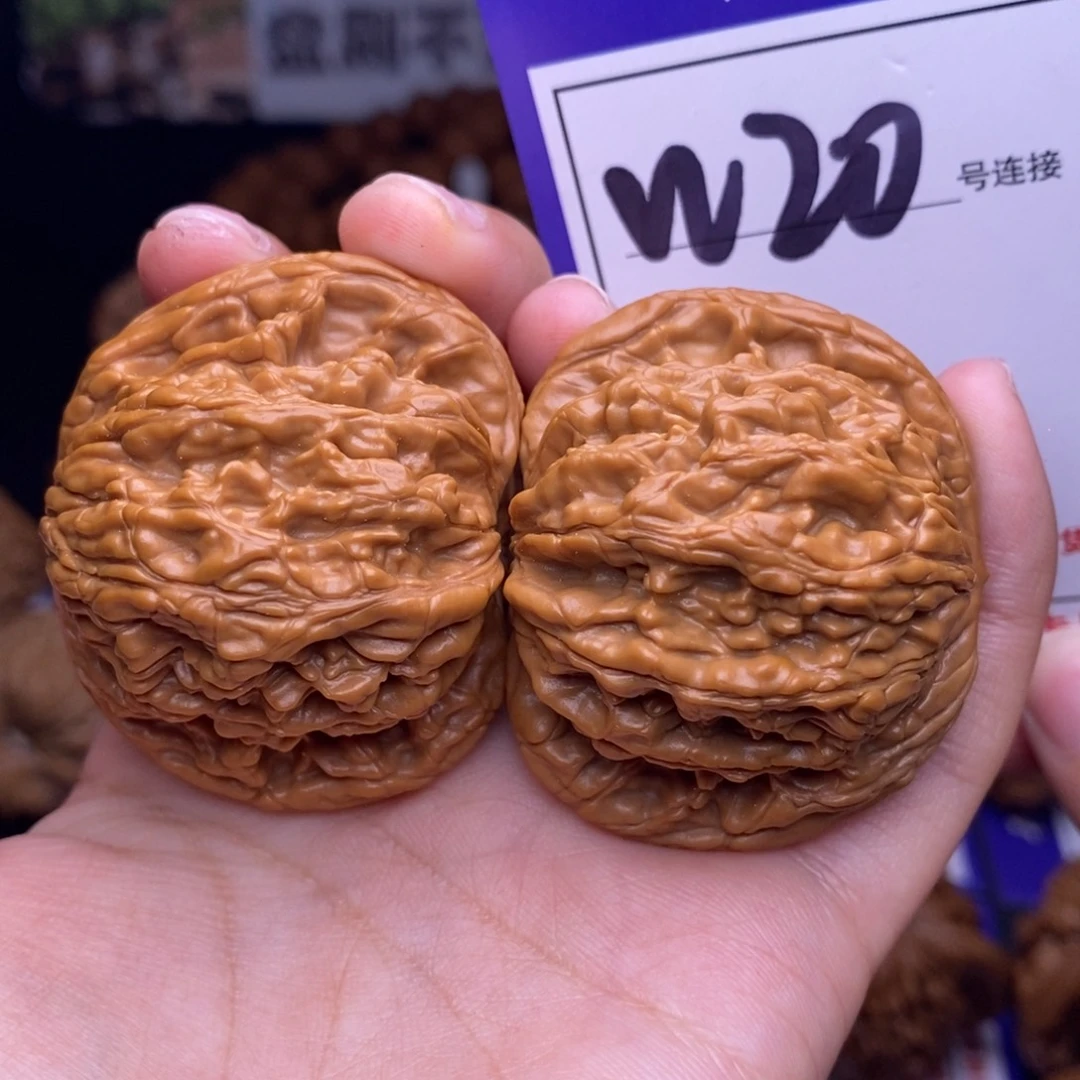 吊坠文玩核桃W20链接 虎头45尺