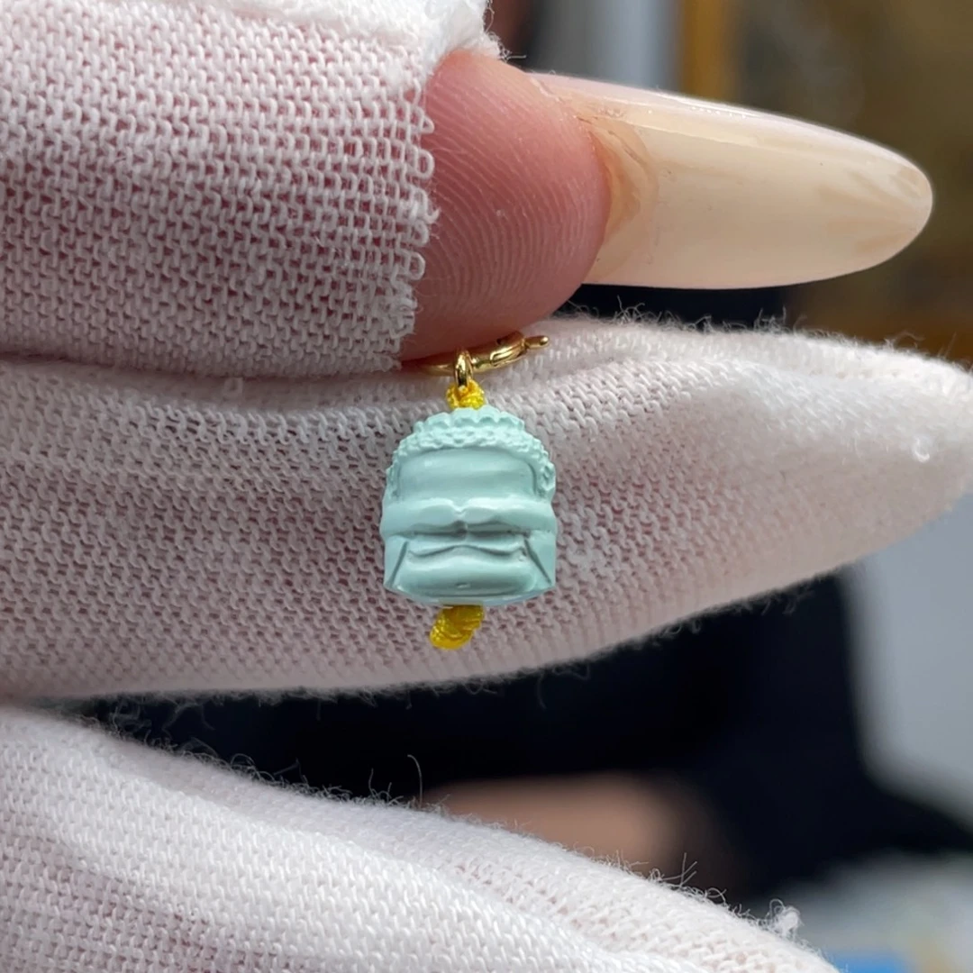 绿松石未镶嵌挂件