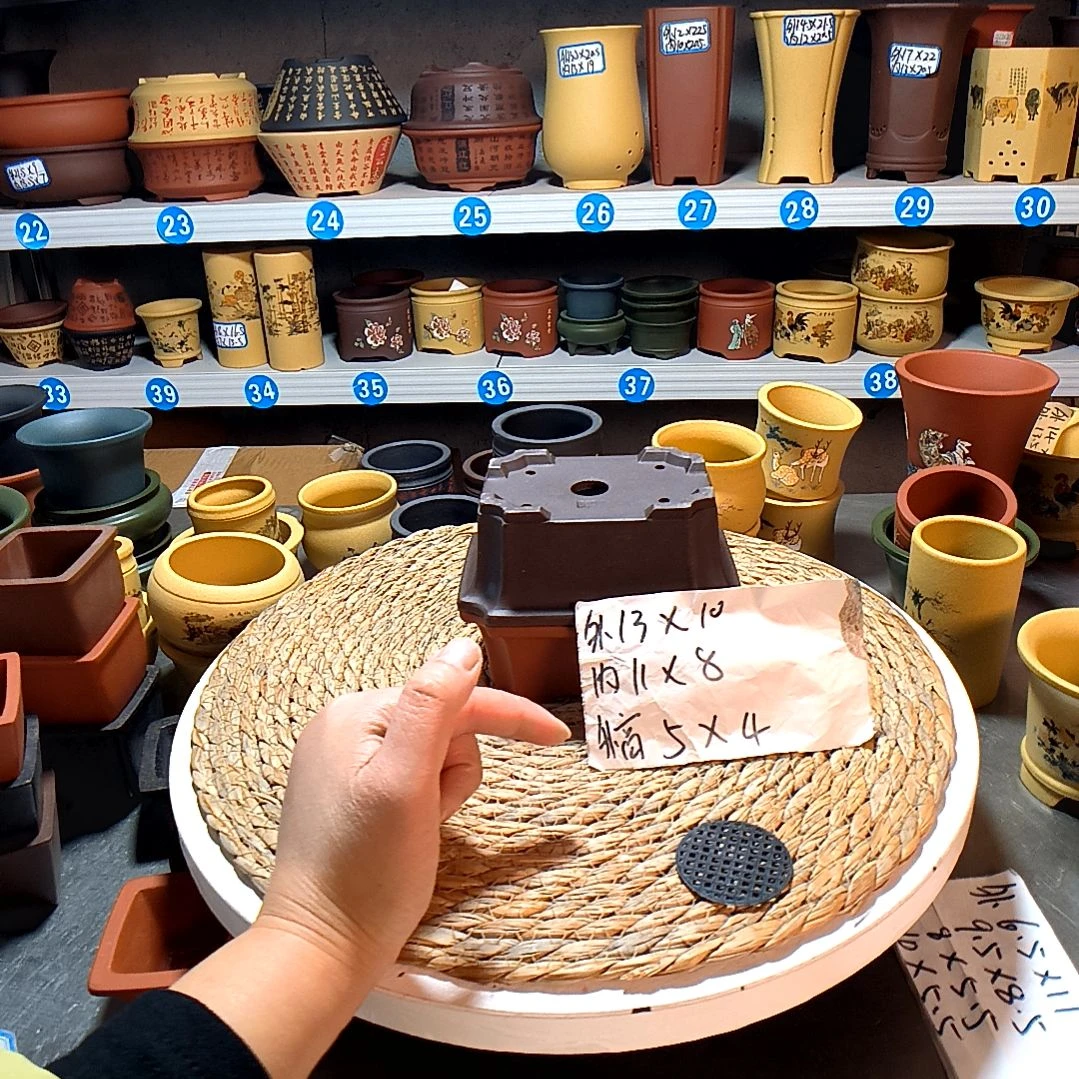 宜兴紫砂紫砂花盆