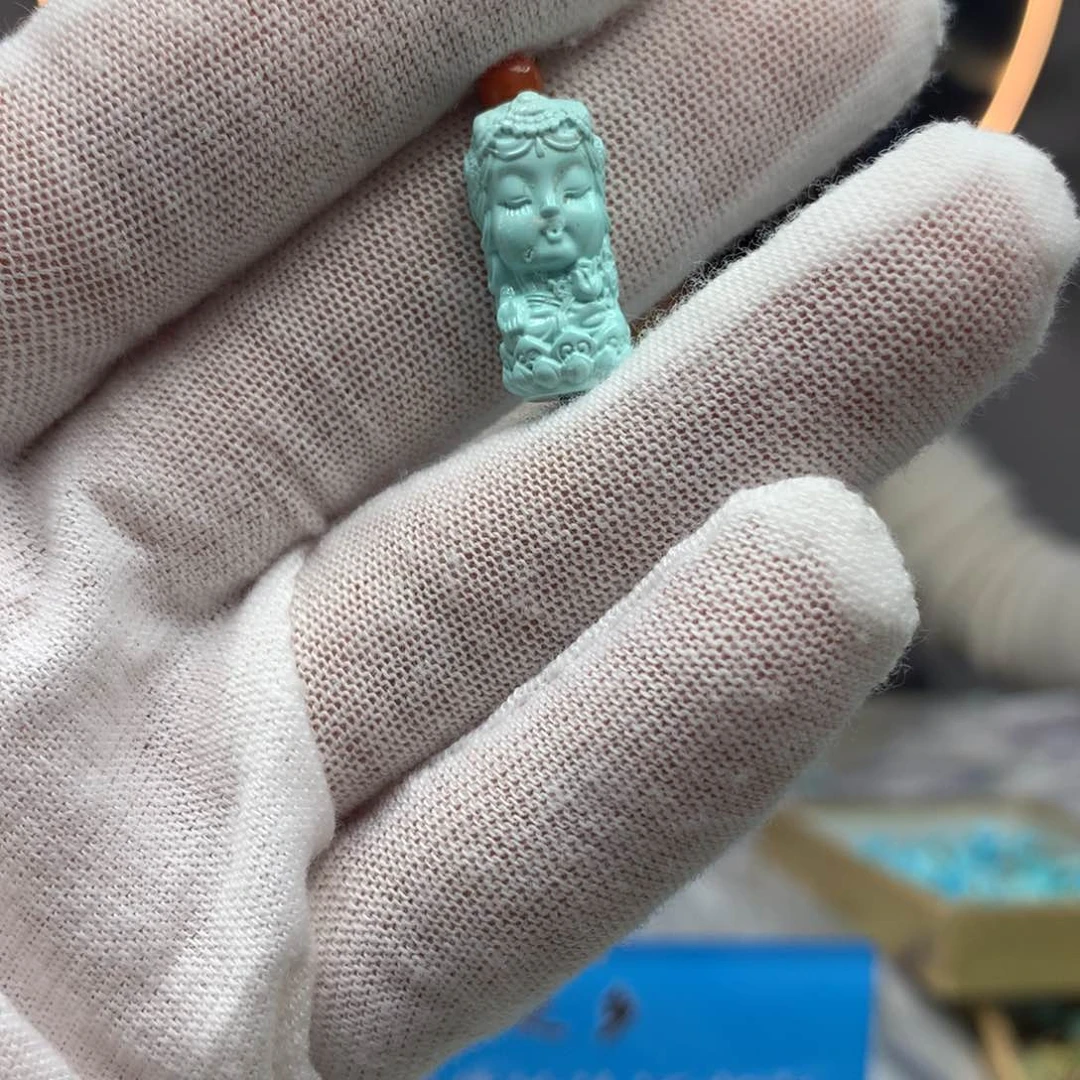 绿松石挂件未镶嵌