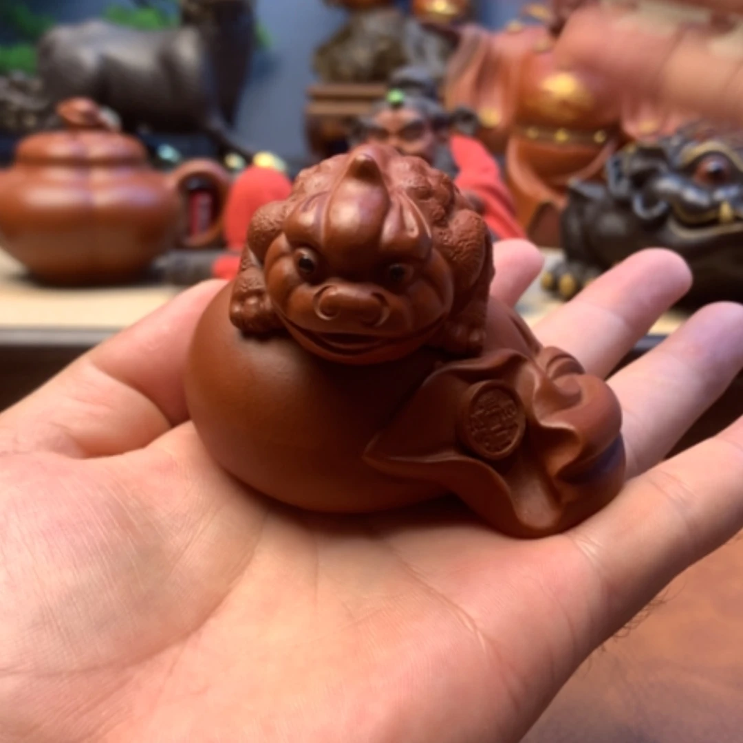 【闪购商品】紫砂茶宠紫砂壶手工艺制作