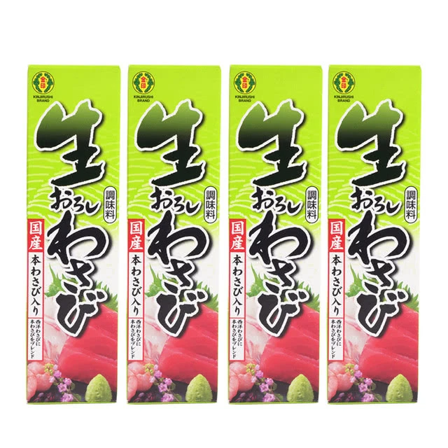 【会员商品】金印日本进口青芥辣43g*4芥末