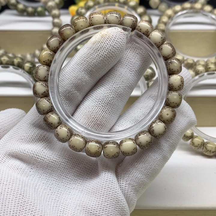 手串星月菩提15号 灰冰大眼睛9/8