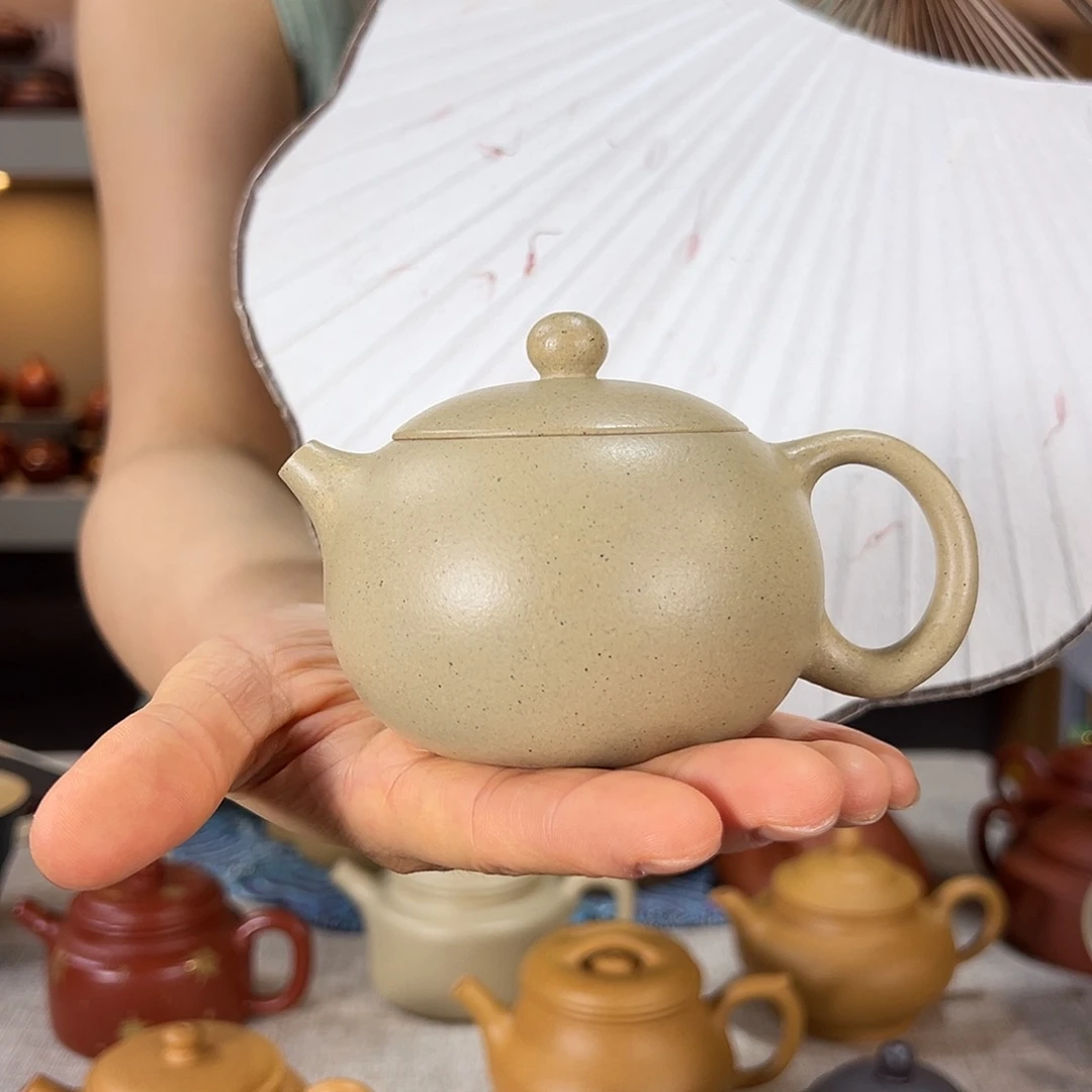 王***~茶壶紫砂西施 170cc 本山绿泥