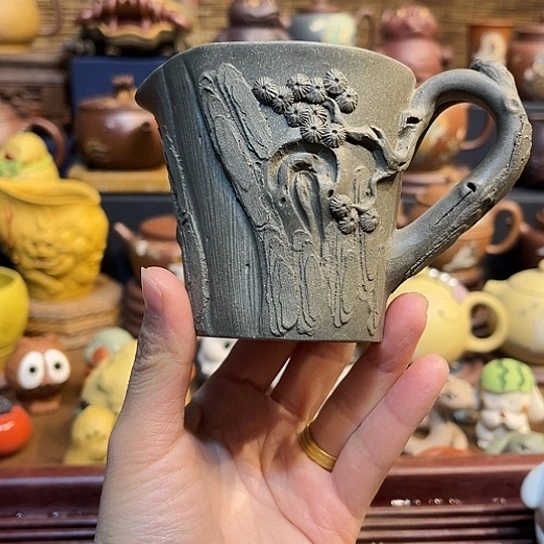 紫砂茶杯紫砂公道