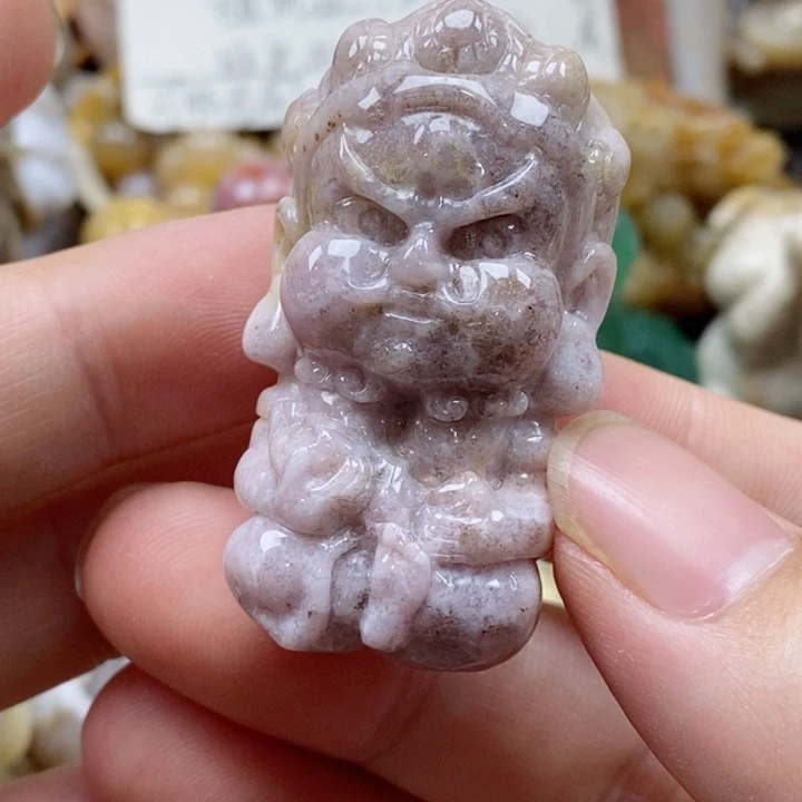 石英质玉颈饰未镶嵌