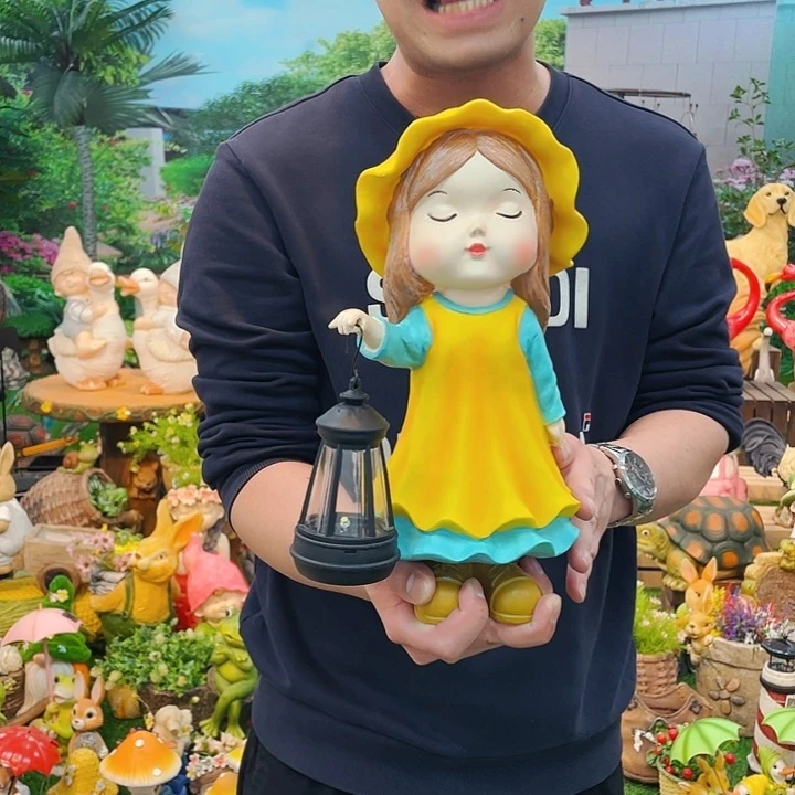 红陶花园庭院摆件