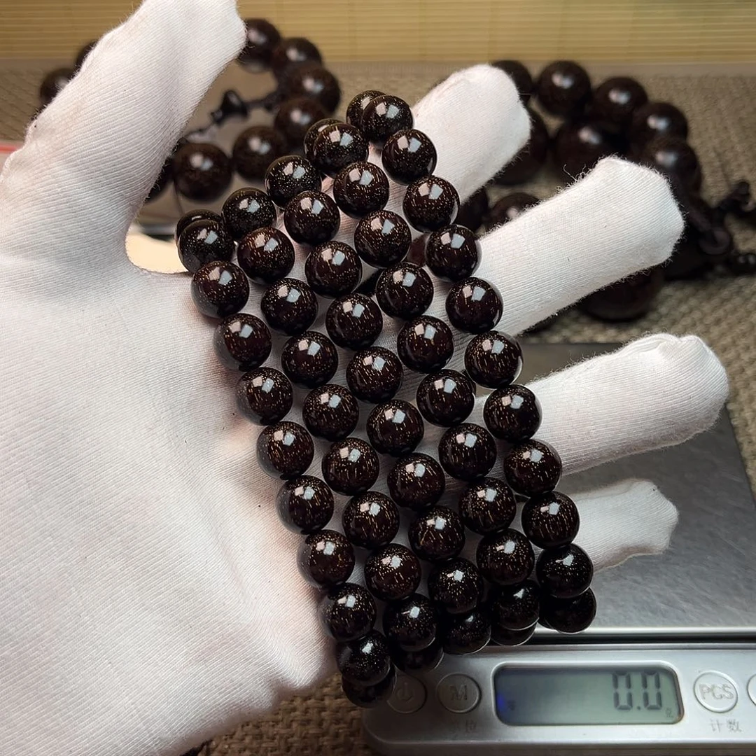 檀香紫檀（小叶紫檀）1.0 108颗 满星