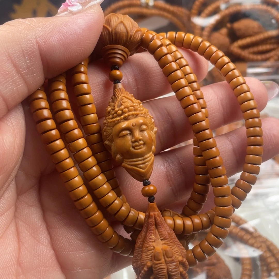 橄榄核手串/手链橄榄核核尖直切128