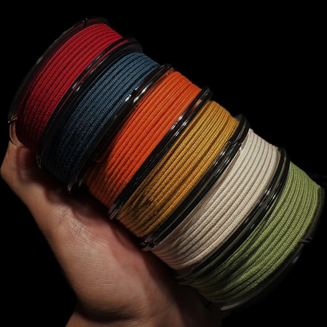 【東也定制】包芯涤棉线 高密度 低毛感 硬挺 耐磨 可烧结 包芯棉线