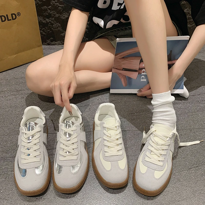 经典复古德训鞋情侣款时尚百搭休闲女鞋 A1905