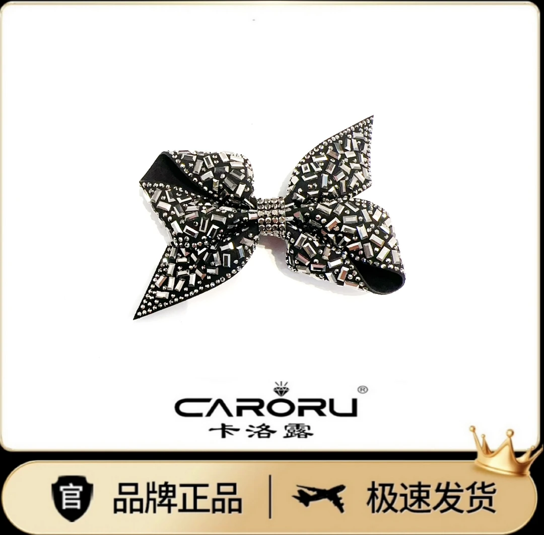 CARORU【luck领结-压夹】专柜正品原创高端气质发饰