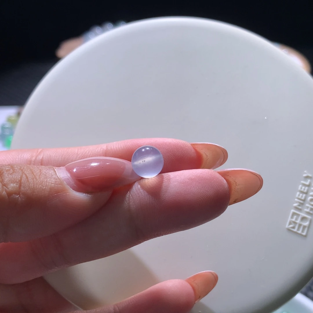 未镶嵌手串翡翠紫钢卡8.2