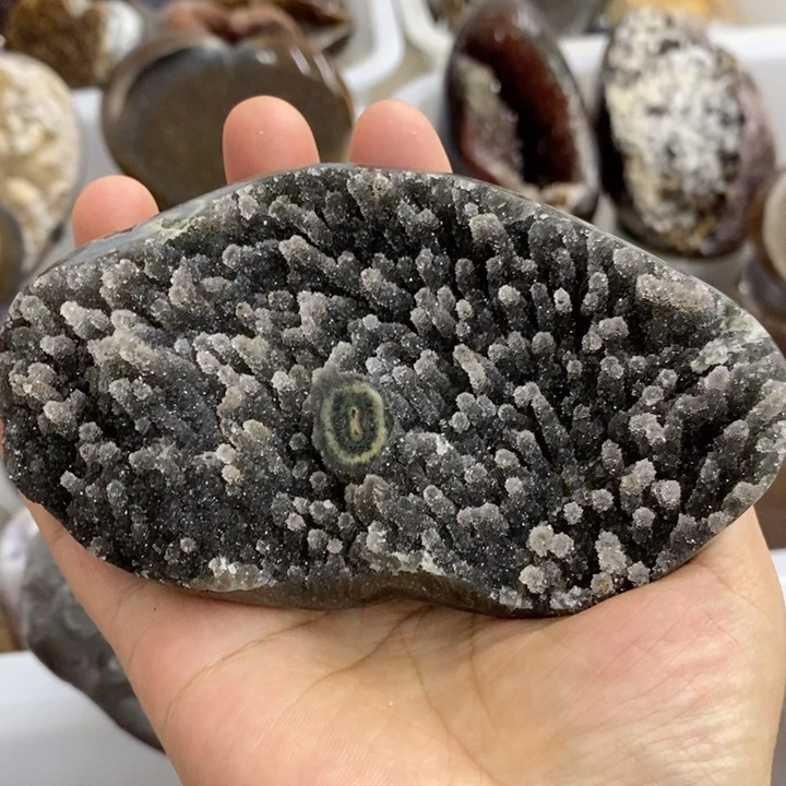 珠宝半成品未镶嵌紫晶