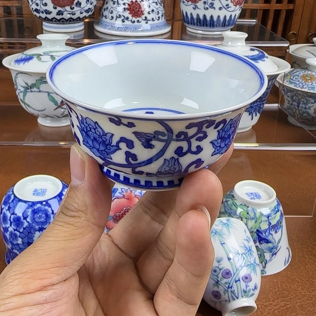 景德镇陶瓷纯手绘茶器