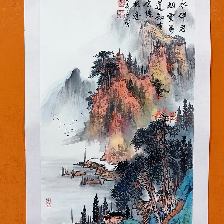 国画黄春香国画作品100/50