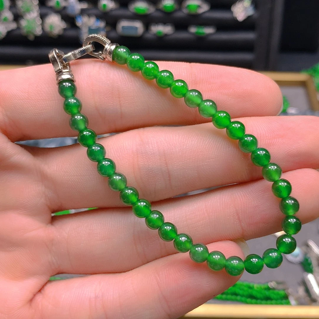 未镶嵌手链翡翠天然