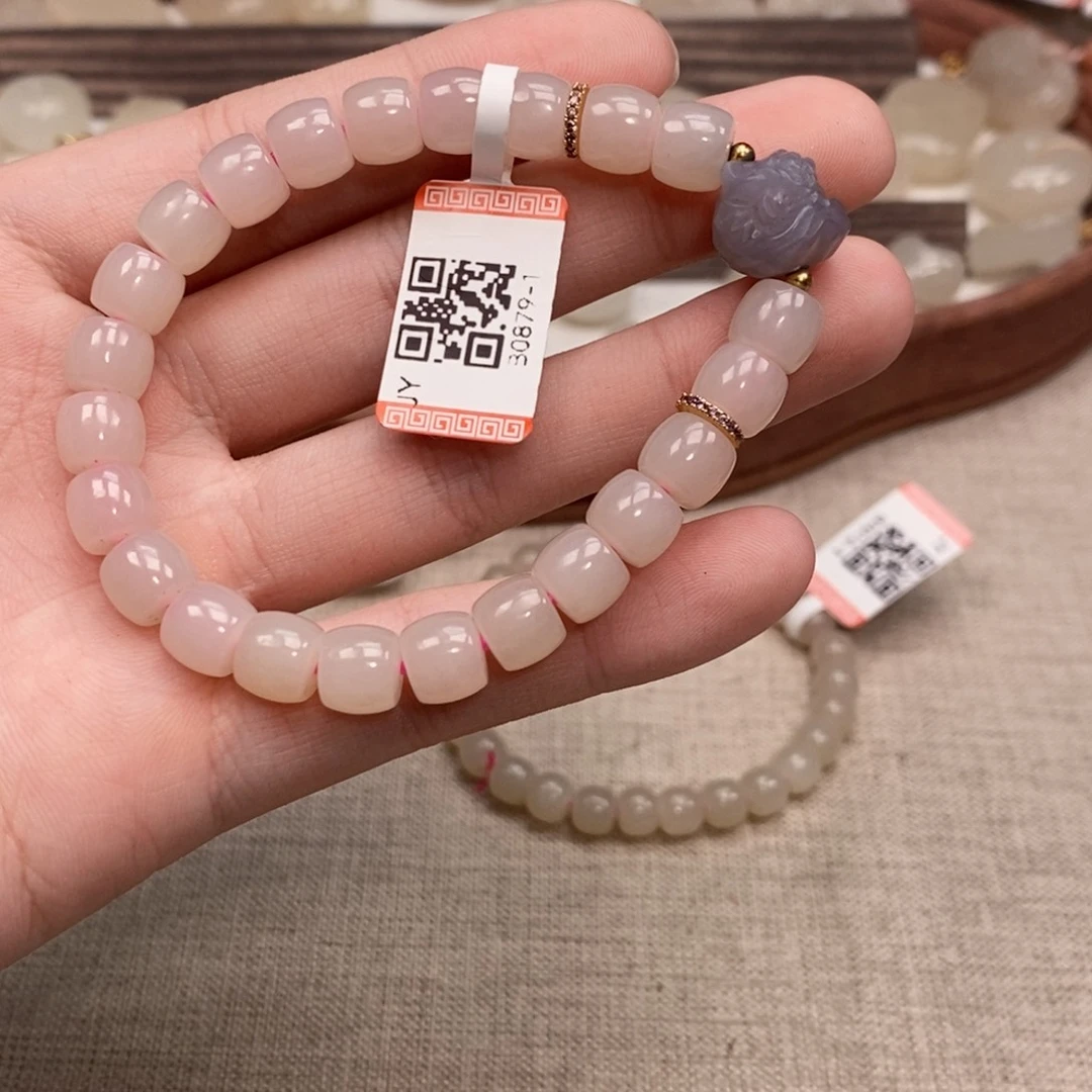 未镶嵌手串和田玉