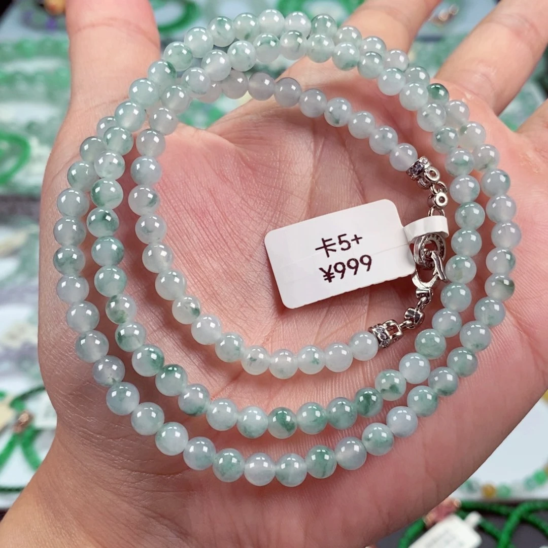 未镶嵌手链翡翠卡5+