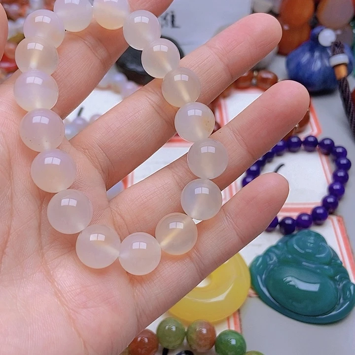 【闪购商品】未镶嵌玛瑙/玉髓珠宝半成品庚*子