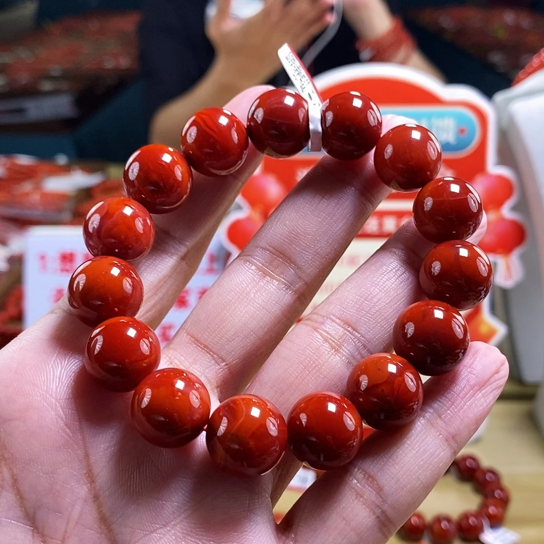 未镶嵌14mm（多样性发一）典藏南红玛瑙