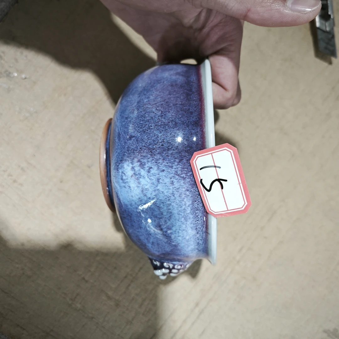 当代 手工制作钧瓷摆件