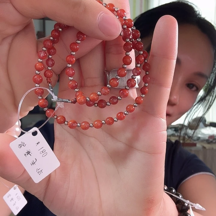 太***花南红玛瑙未镶嵌戒指