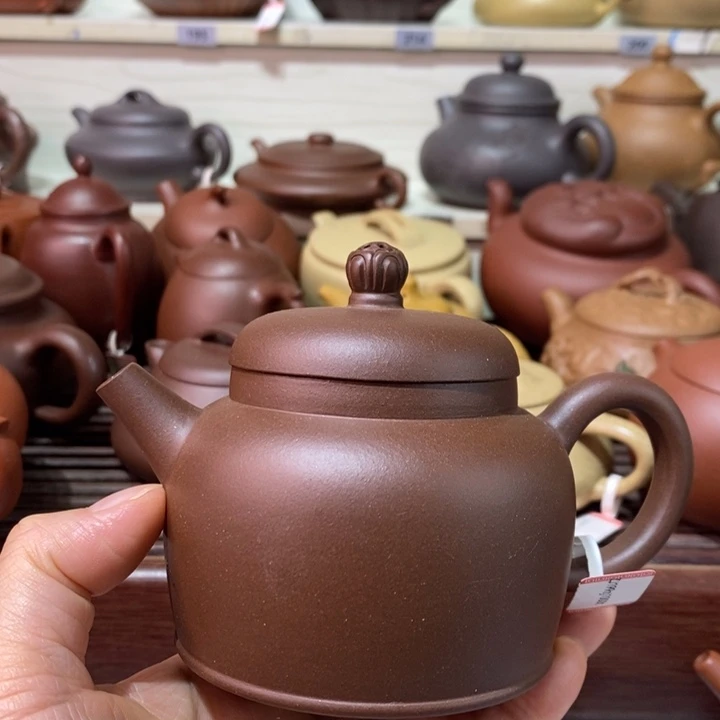 茶壶紫砂微瑕处理一把