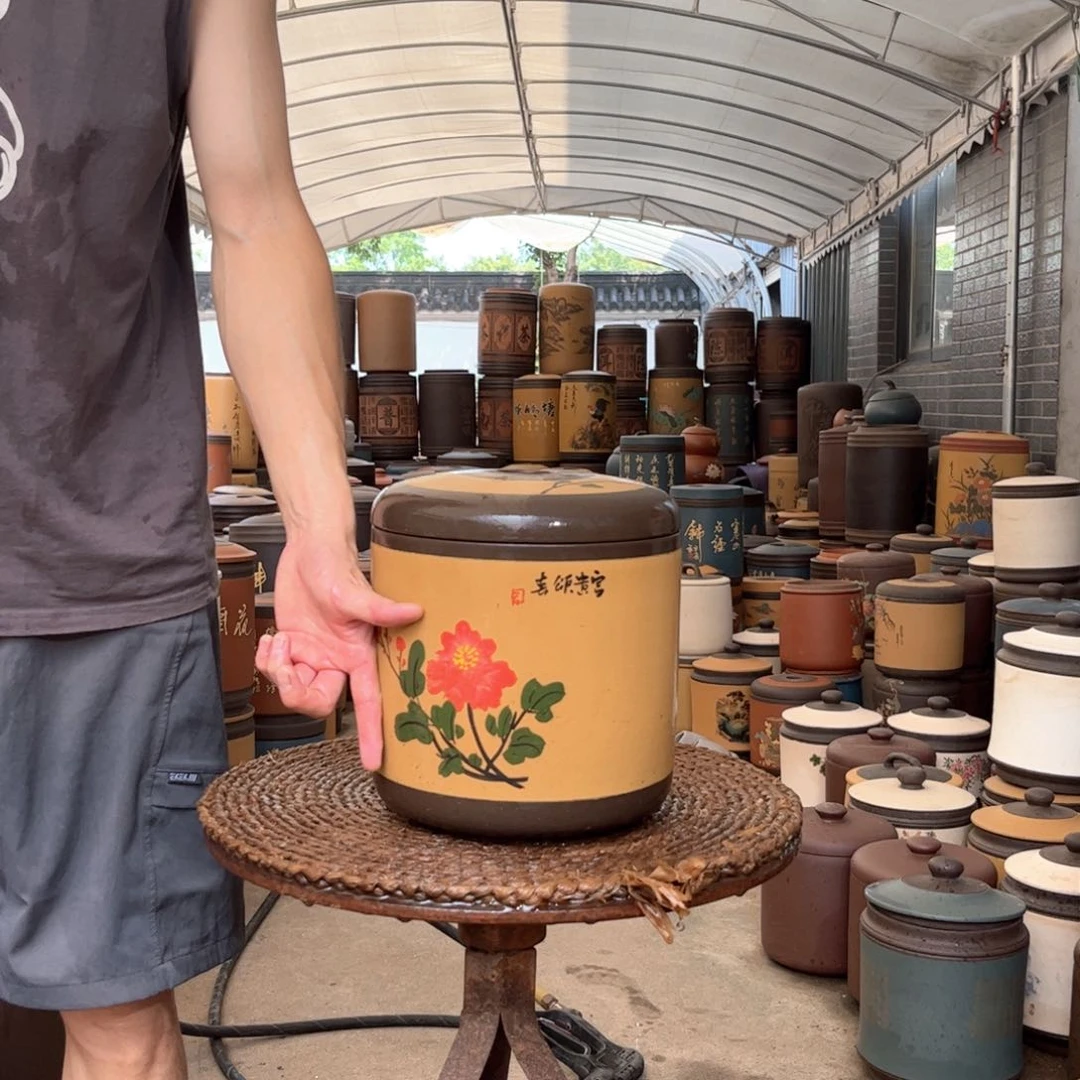 紫砂茶叶罐8 饼茶叶罐