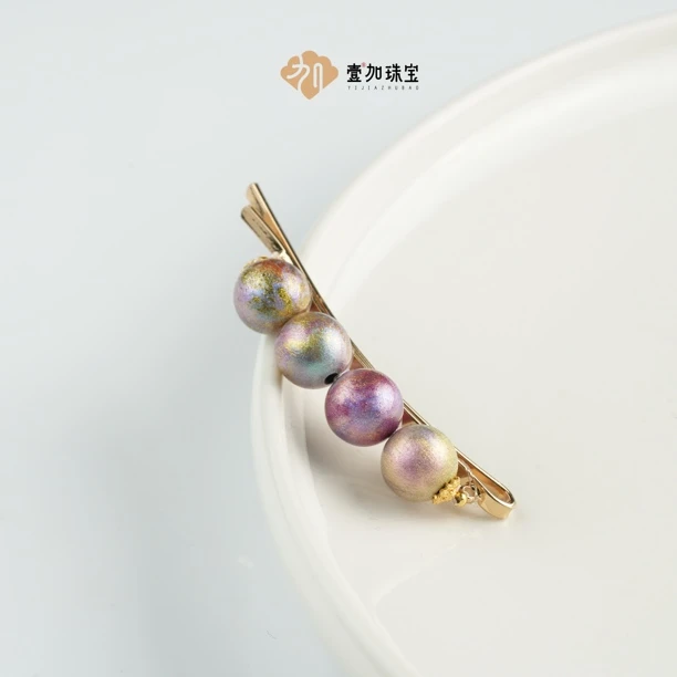 壹加师姐｜大漆发夹多样性发一0754FA