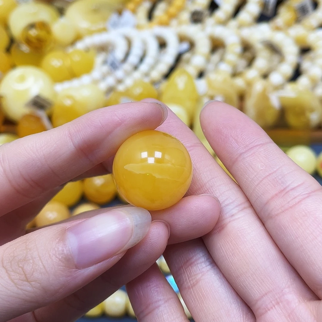 裸石蜜蜡未镶嵌圆珠20.6mm