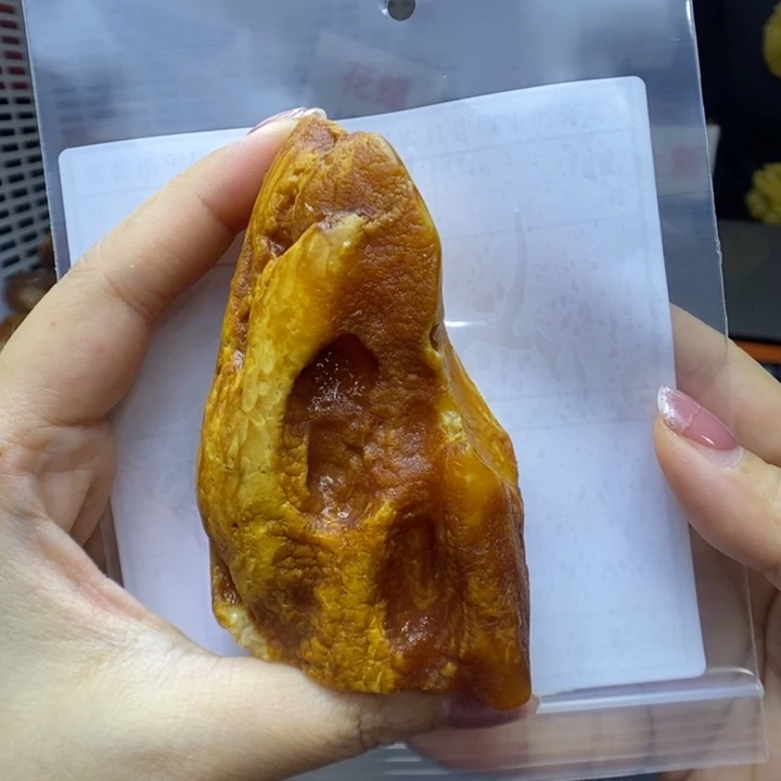 未镶嵌定制蜜蜡郎